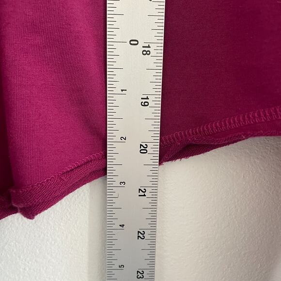 Free People Movement Cardigan Women S Purple Snap Thumbholes Collared Athletic - Picture 3 of 14